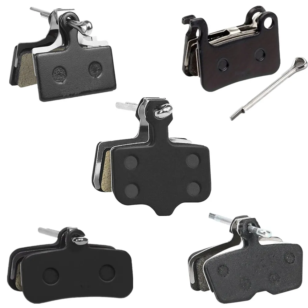 4 Pair Semi-Metallic MTB Hydarulic Disc Brake Pads Road For Shimano SRAM Magura Durable & Reliable Performance Cycling Accessory