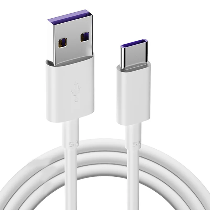 5A Super Quick Charge Type-C USB Charging Cable for Huawei Pura 70 P60 P50 P40 P30 Mate 60 50 40 Nova 6 7 8 9 Pro Honor 90 80 70