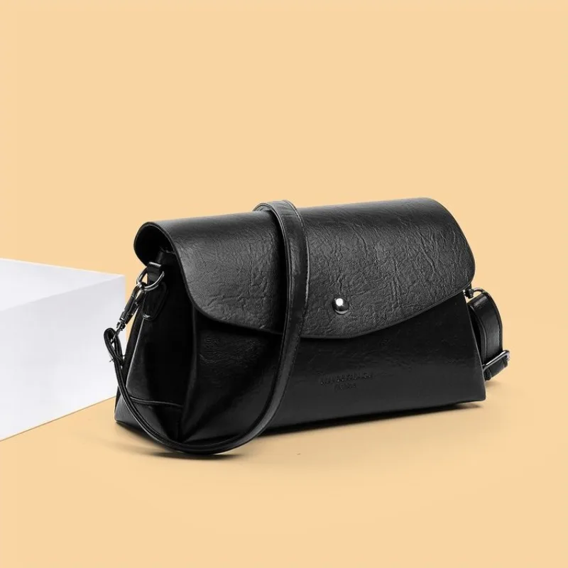 

Unique Diaper Bag Stylish Vintage Messenger Classic Leather Satchel High-End Casual Look Best For Party Or Daily Leisure