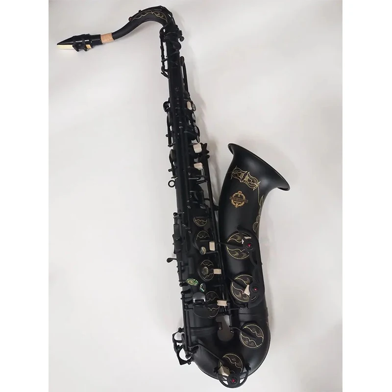 

New Tenor Saxophone High Quality Sax B flat tenor saxophone playing professionally paragraph Music Black Saxophone free s