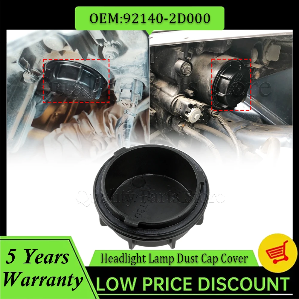 921402D000 For Hyundai i30 Santa Fe Elantra Azera Veloster Equus Sonata Kia Optima Sportage Headlight Lamp Bulb Dust Cap Cover
