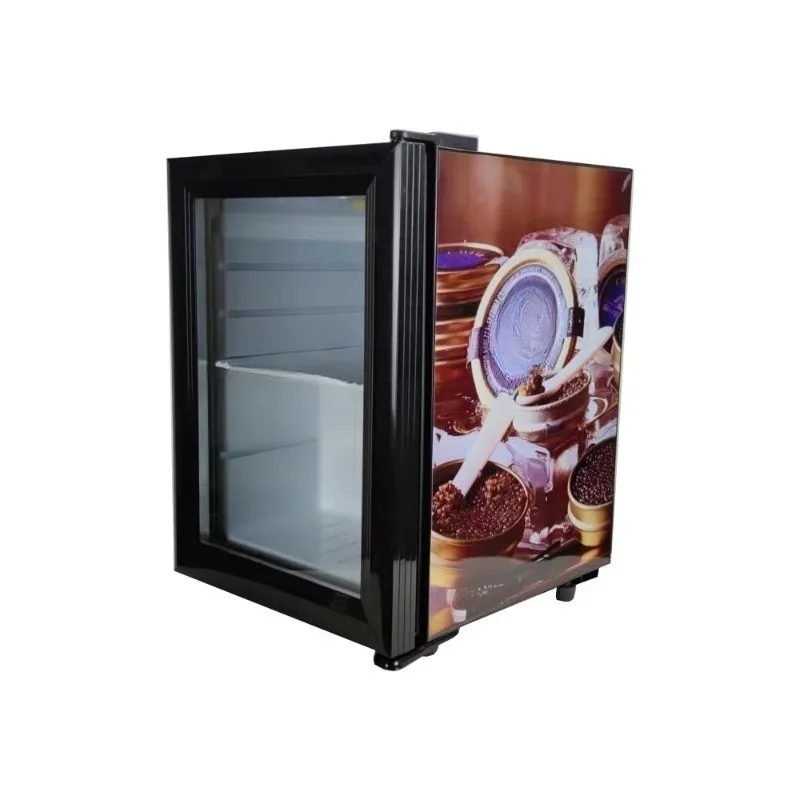 El mejor valor China Monster Drink Energy Display Fridge China 21l Mini vertical almacena el refrigerador de caviar
