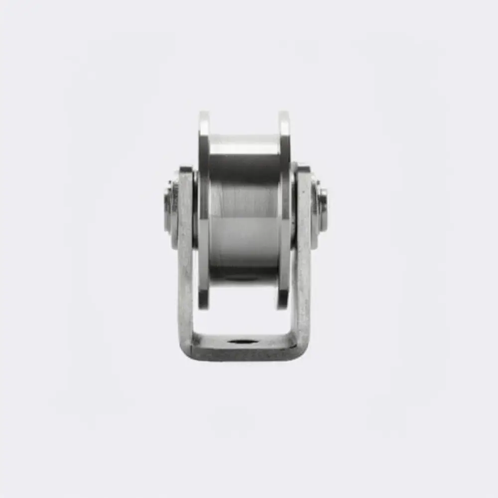 Stainless Steel V H U Groove Track Pulley For Industrial Sliding Gate Door Heavy Duty Material Handling Roller System Hardware