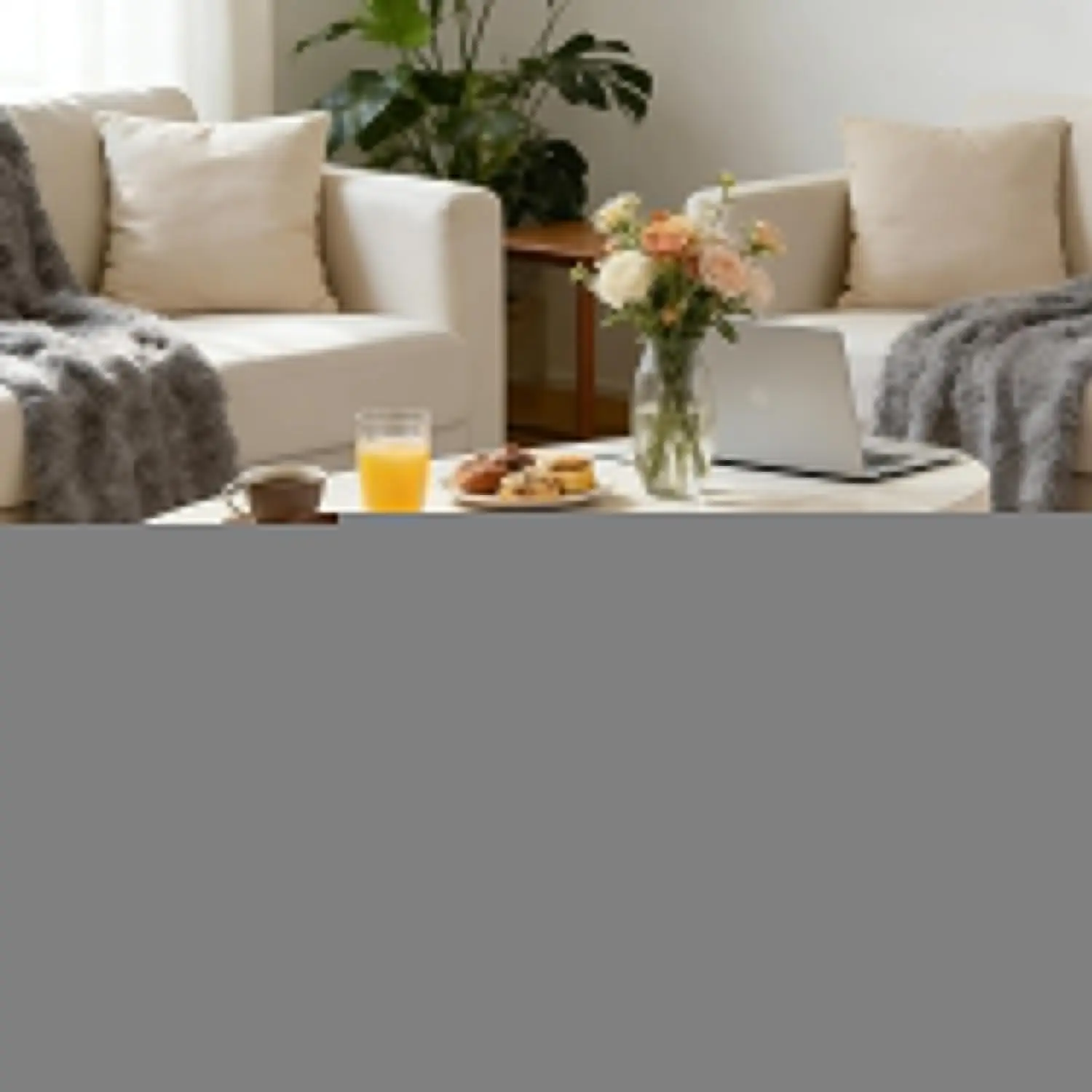 

43in Oval Faux Marble Coffee Table Modern Fiberglass No Assembly Living Room Office Balcony 43x24in, Customized