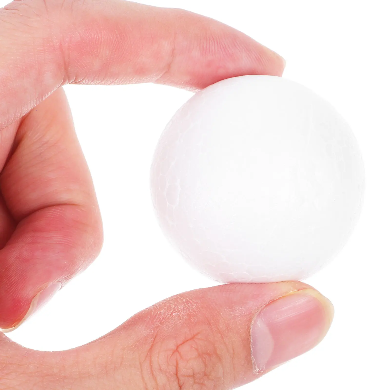 100Pcs 6Cm White So…