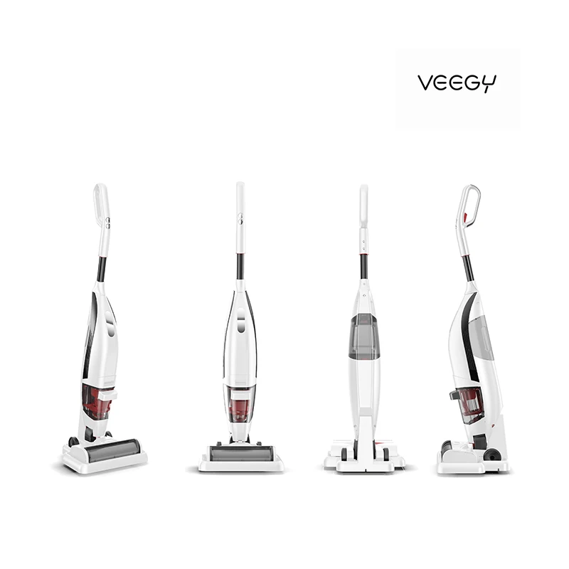 2023 Hot Selling Household High Quality Electric Floor Wet & Dry Wireless Handheld Vacuum Cleaner with Mop