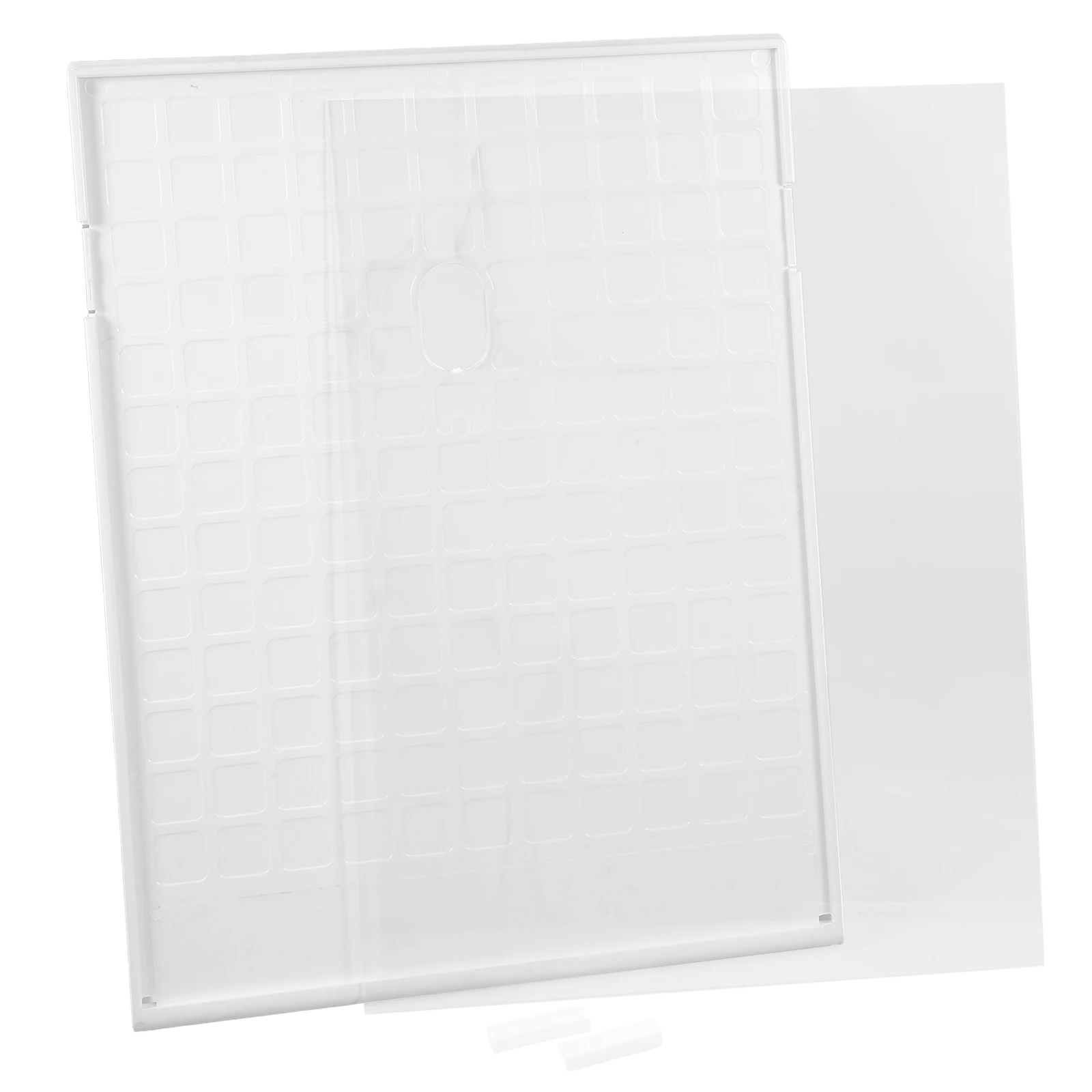 

L-Shaped Acrylic Sign Holder Professional Menu Holder Brochure Display Stand Paper Stand for Tabletop Business Acrylic Display