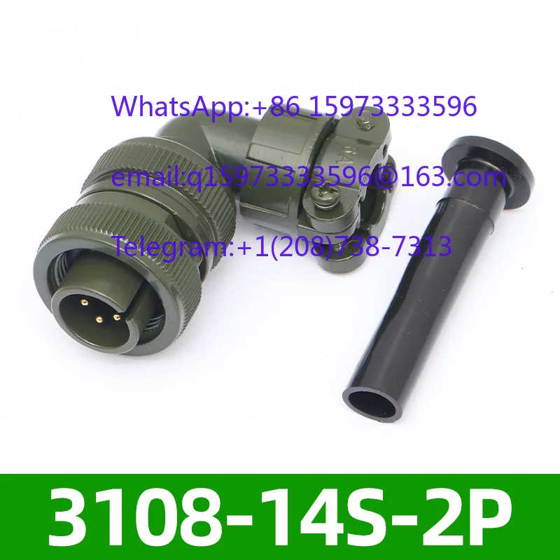 MS3108A14S-2S MS3102A14S-2P 4Pin IP67 Waterproof Circular Aviation Plug Socket Set Military Grade