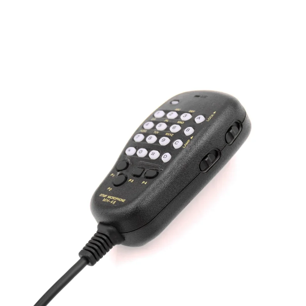 Micrófono PTT de mano para Yaesu FT7800R FT8800R FT8900R FT7900R FT7100M, teclado de Radio móvil, altavoz DTMF, MH-48