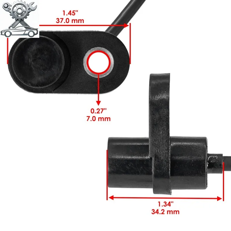 Hall Effect Speed Sensor OEM 4011640 for Polaris Ranger Sportsman 500 700 800 EFI EPS 4011111 4010766 100-3004 1003004