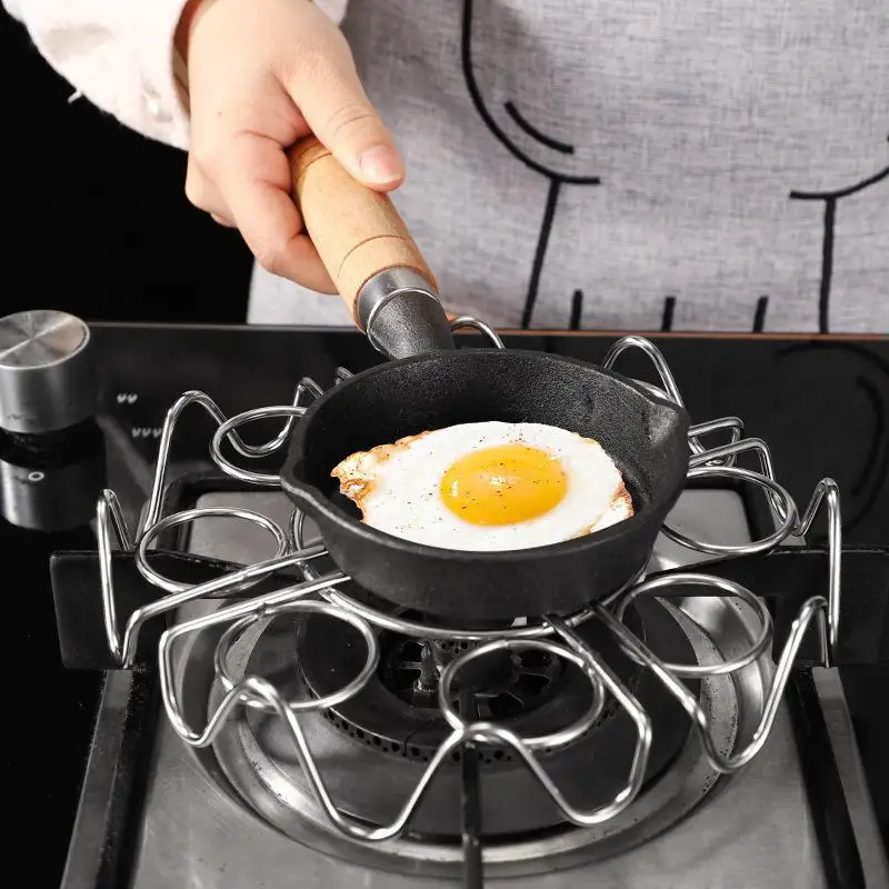 Multifunktionales Edelstahl-Dämpfergestell für Eier, Brötchen und Teigtaschen, Langlebiges Dämpferzubehör zum Kochen – Detail 8