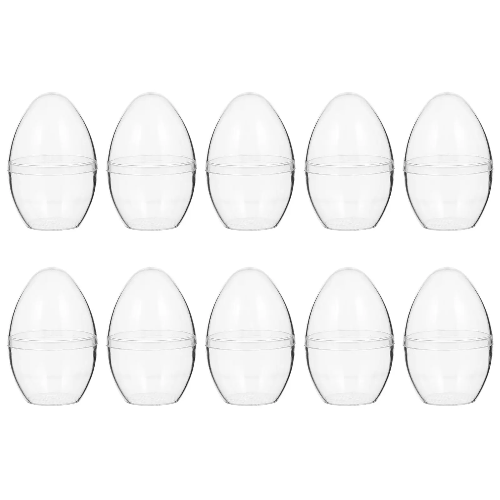 Clear Shatterproof Christmas Balls Transparent Egg Basket Bath Bomb Mold Decorate Golden Ornaments Baby Boxes