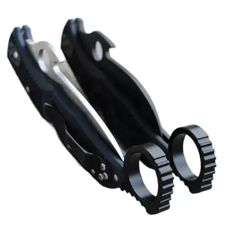 1PC Back Spacer Signet Ring Upgrade For Spyderco Delica C11 Knives