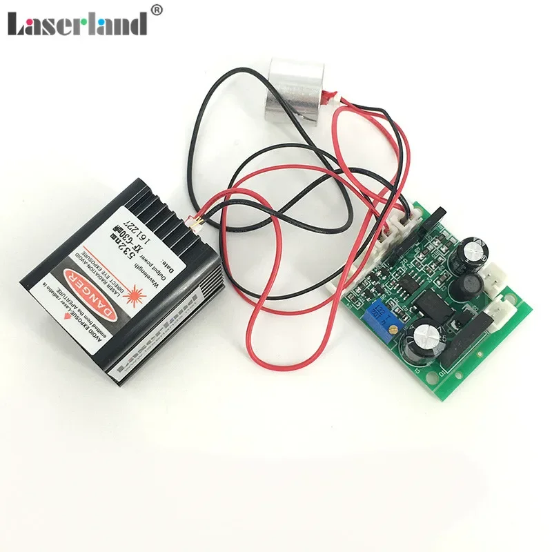 650nm 80 mW Rood + 532nm 20 mw Groene Laser Module Diode voor TTL Podiumverlichting