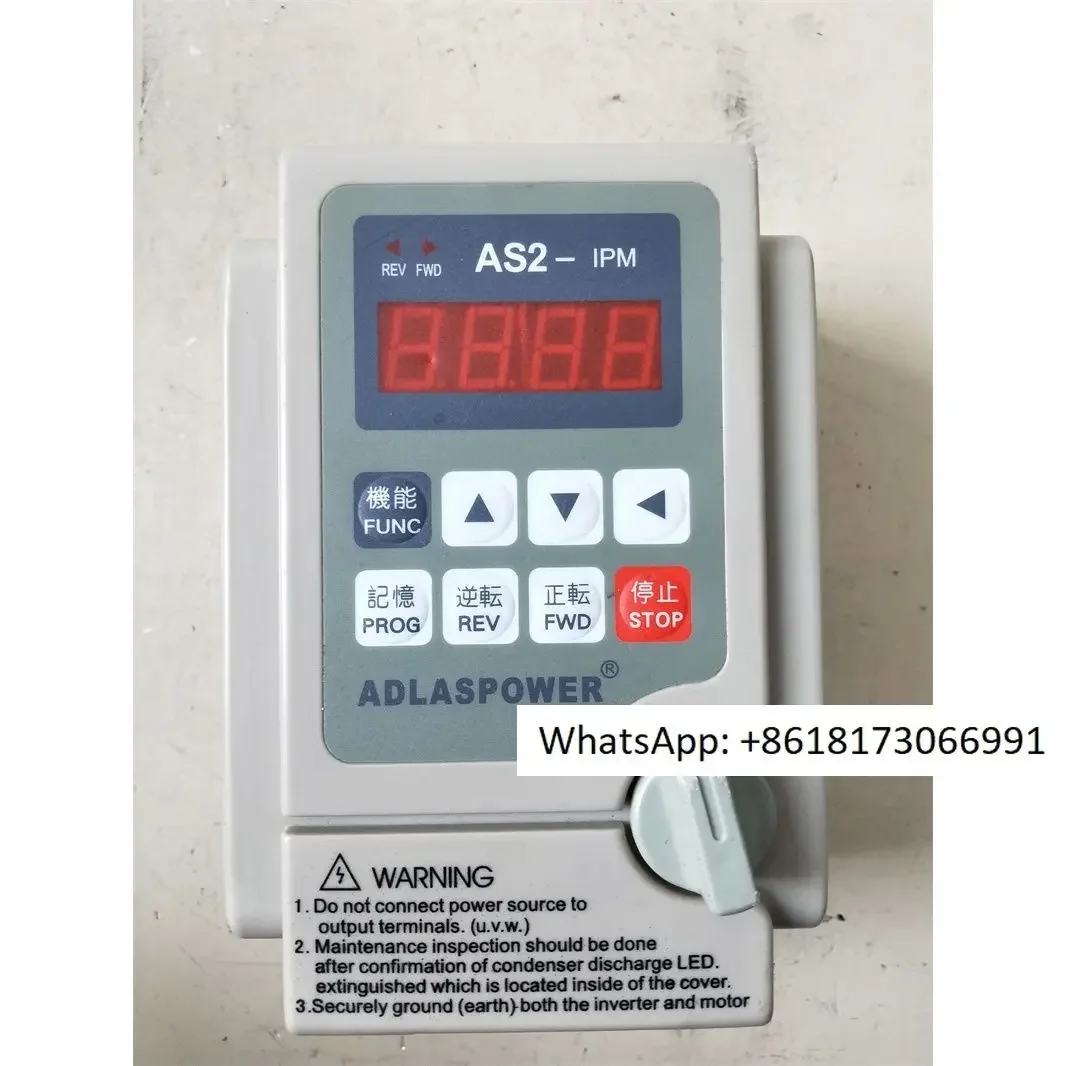 Original Inverter AS2-107 0.75KW 220V AS2-IPM, 1pcs