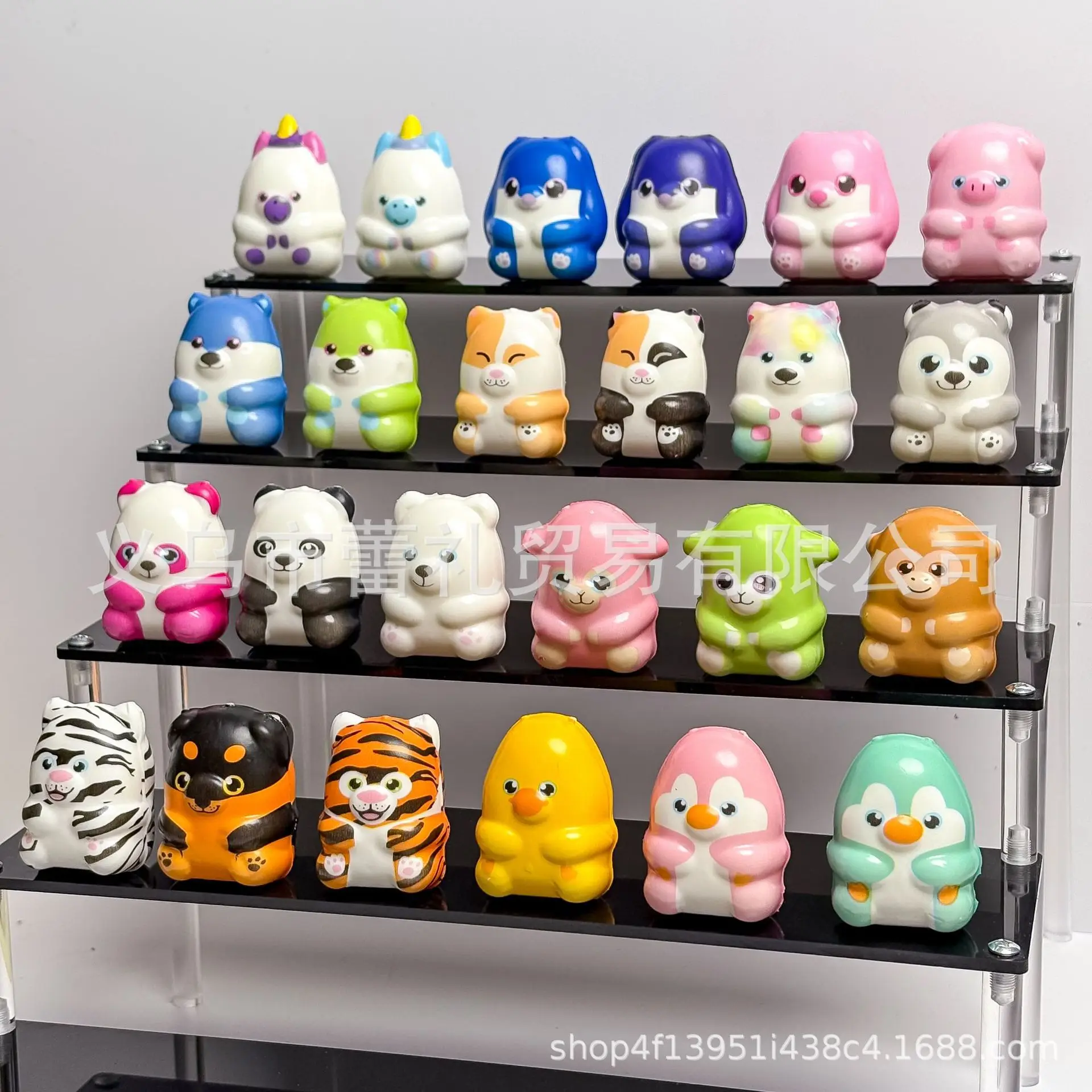 10/20 Stück Mini-Kawaii-Tintenfisch-Stressabbau-Spielzeug für Erwachsene, niedliches, langsam aufsteigendes Spielzeug, Karnevalsgeschenk, Partygeschenk – Detail 15