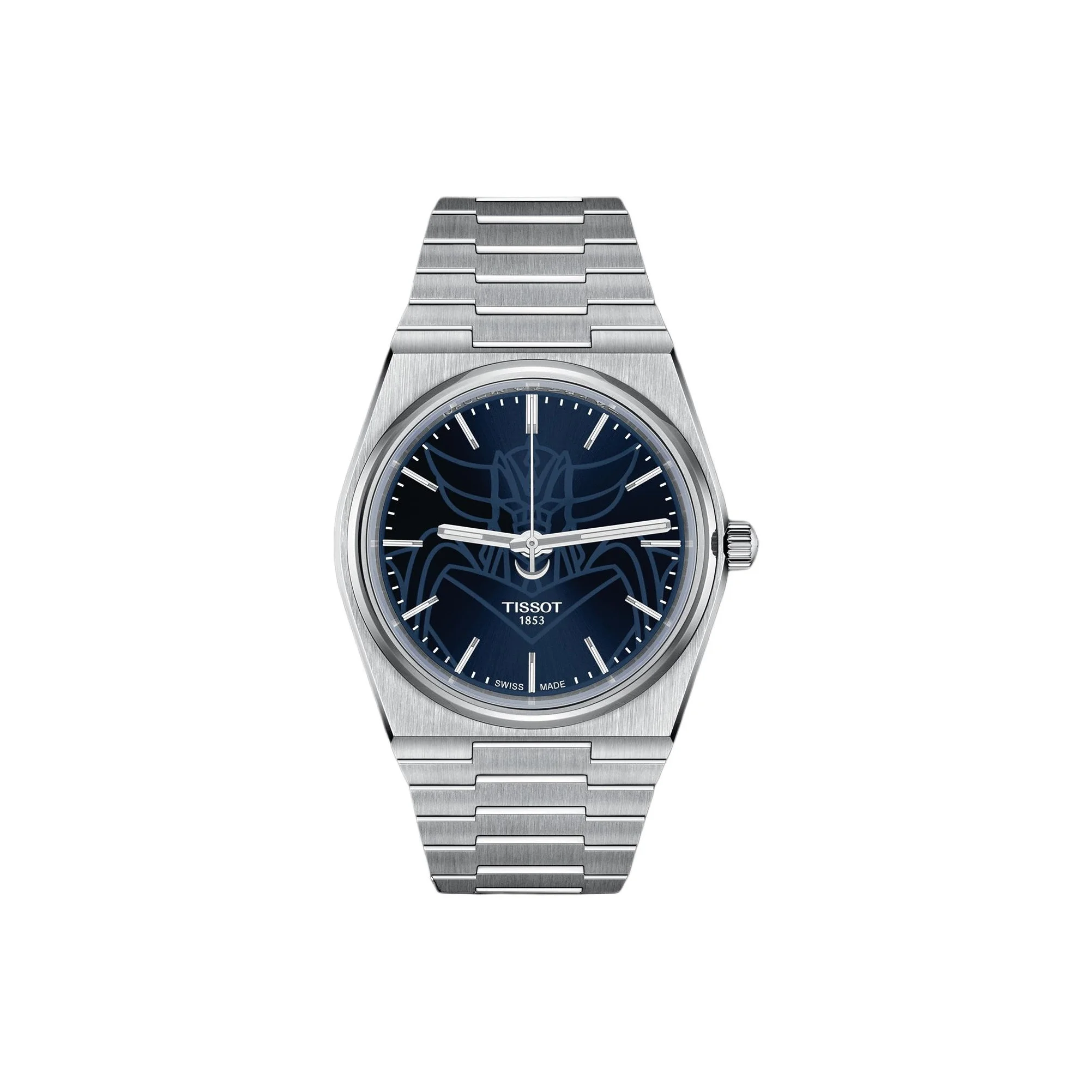 TISSOT PRX Automatic Mechanical Movement Men's Watches Watch 39.5mm Blue Dial Stainless Steel Case T137.407.11.041.02