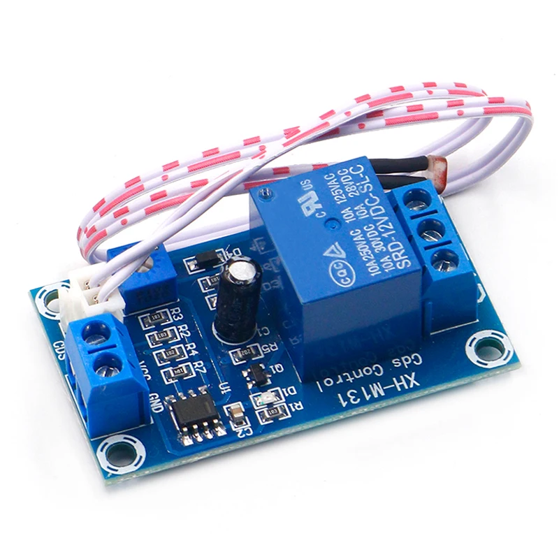 Photoresistor module, brightness automatic control module, light control relay light switch 5V/12V/24V