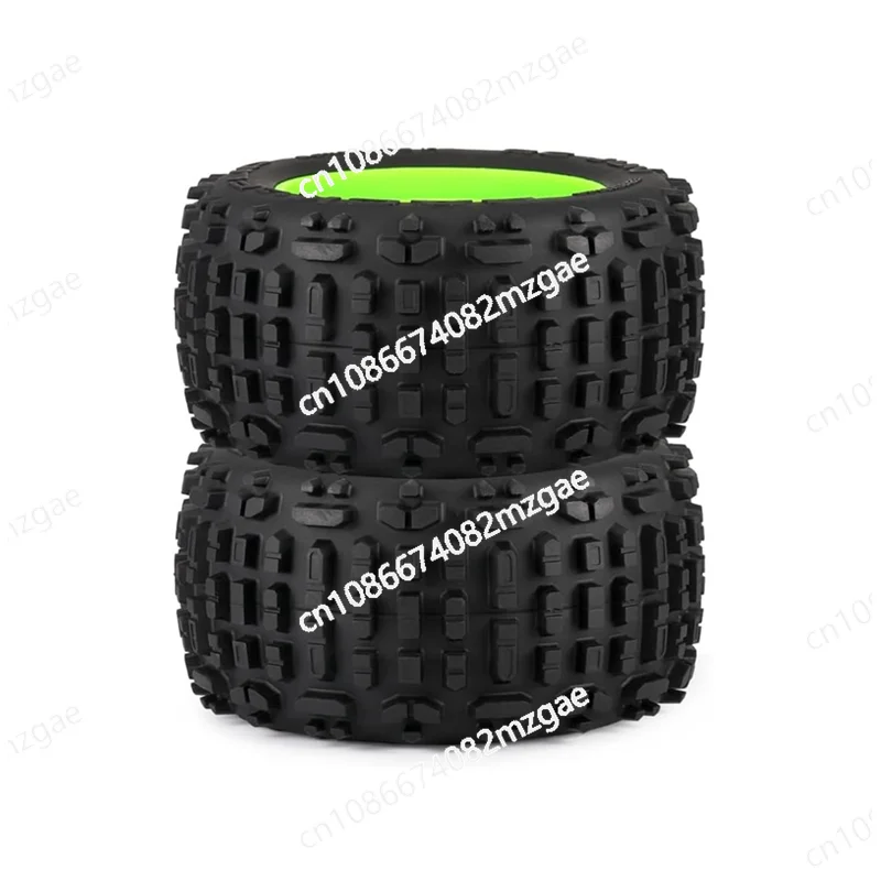 

For TRAXXAS Sledge E-Revo ARRMA KRATON Outcast 4Pcs 152mm 1/8 1/10 Monster Truck Tire with 12/14/17mm Wheel Hex