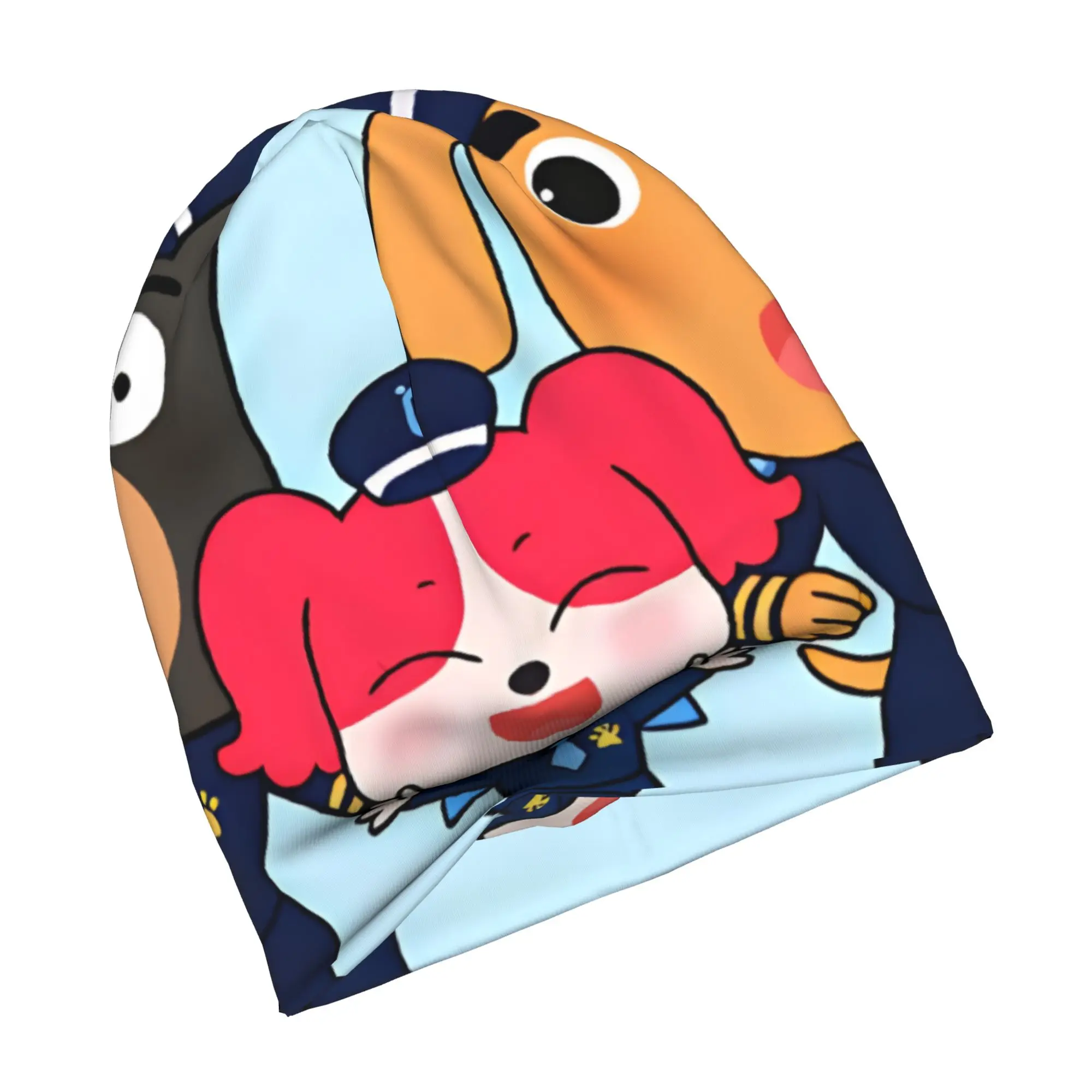 S-Sheriff L-Labrador D-Dog  Bonnet Hats  Hip Hop Knit Hat For Women Men Warm Winter Cartoon Skullies Beanies Caps