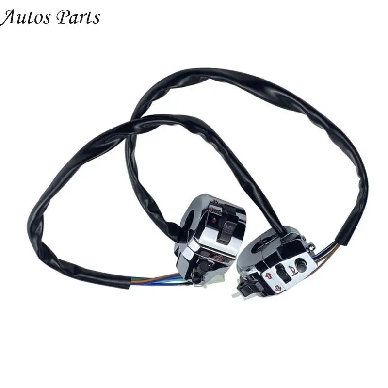 

57BA Versatile Motorcycle Switches Multifunction Motorcycle Switch Converter Long Service Turn Light Switches for Lighting