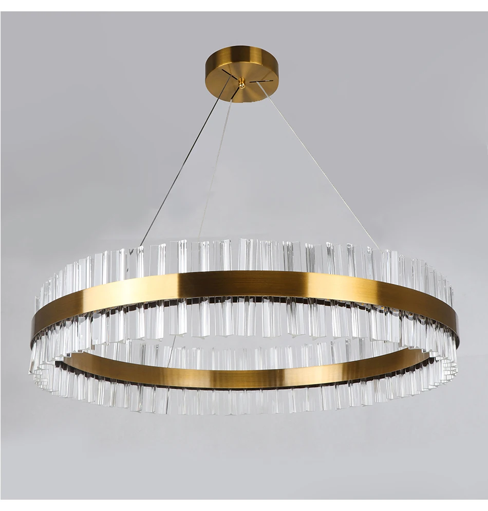 

Modern Led Chandelier Lighting Rings Ceiling Mounted Lighting Hanging Lamp Villas Restaurant Shop Home Decoration