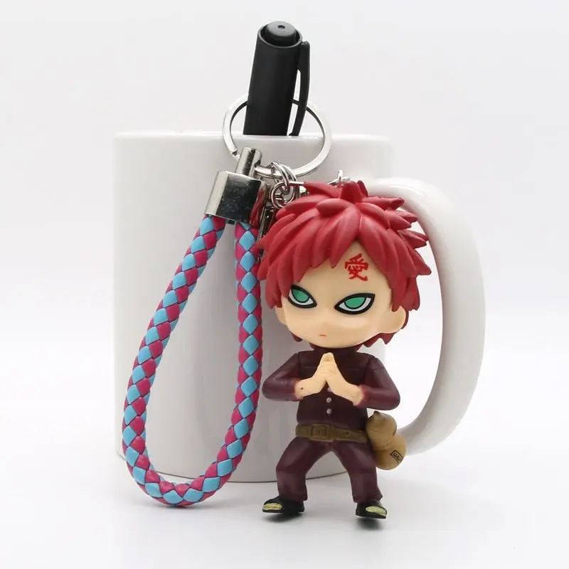 Llavero Naruto colgante muñeca Naruto Ningci Kakashi bolso coche Gang Shou Chuda Sasuke colgante