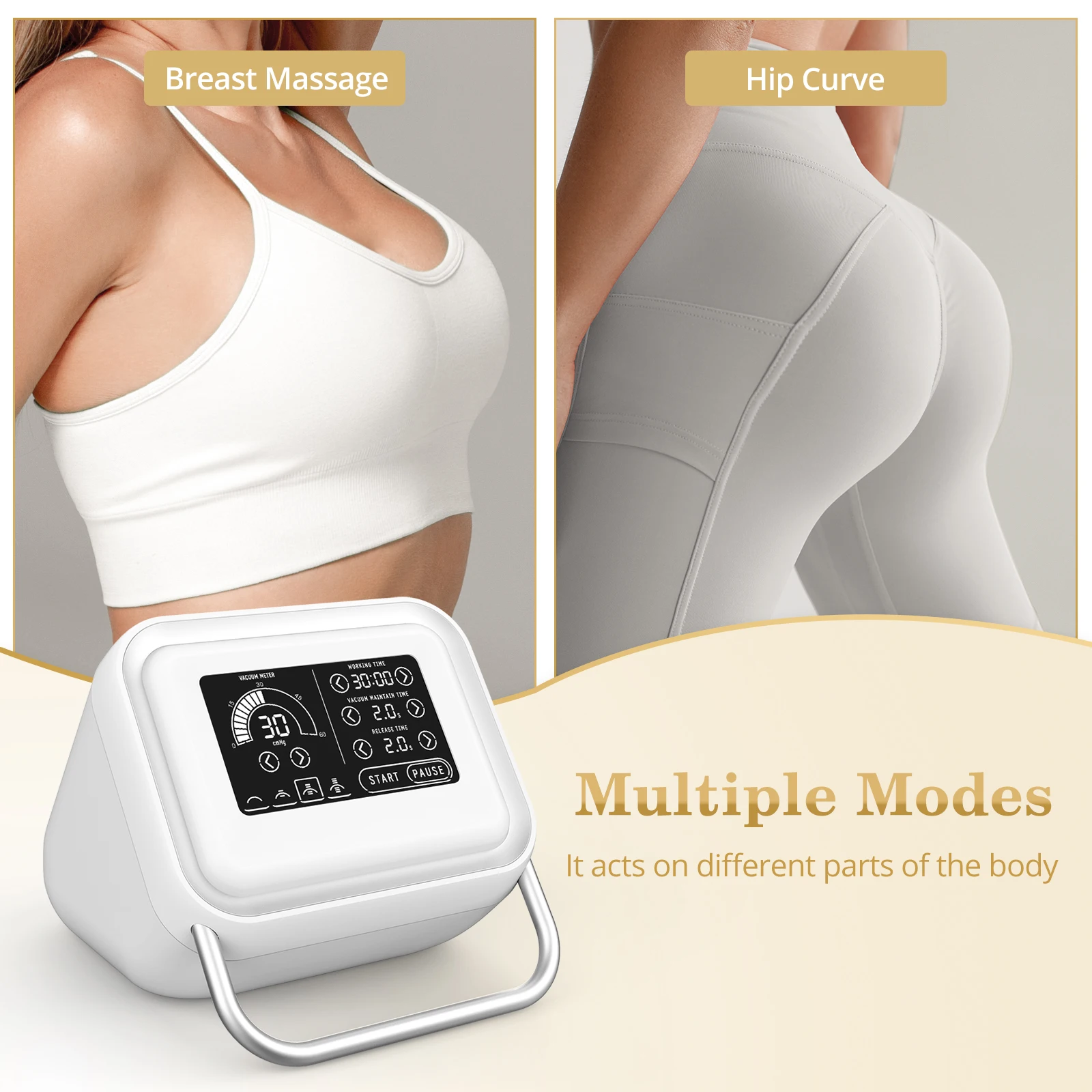 آلة العلاج بالفراغ من Aristorm آلة رفع المؤخرة مع أكواب الأرداف آلة الحجامة المفرغة مجموعة العلاج بالحجامة مع 6 أكواب #2