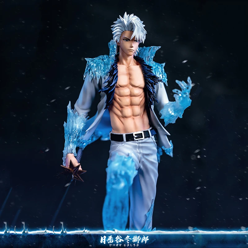 Anime BLEACH Figure Hitsugaya Toushirou Action Figure Soul Society Gotei 13 32cm PVC Collection Statue Model Figurine Toys Gifts