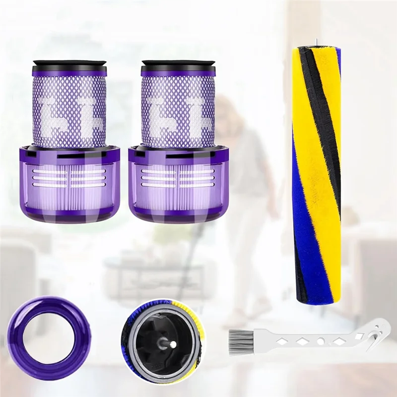 

YLS-запасные части V12 Фильтр для Dyson V12 Detect Slim Series Аксессуары для пылесосов Вакуумная щетка и фильтры