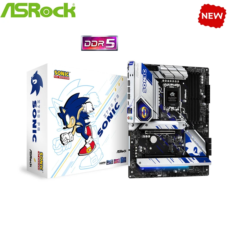 NEW Z790 For ASEOCK  Z790 PG SONIC DDR5 Original Desktop For Intel Z790 Motherboard LGA 1700 Support 13900KF 13700K