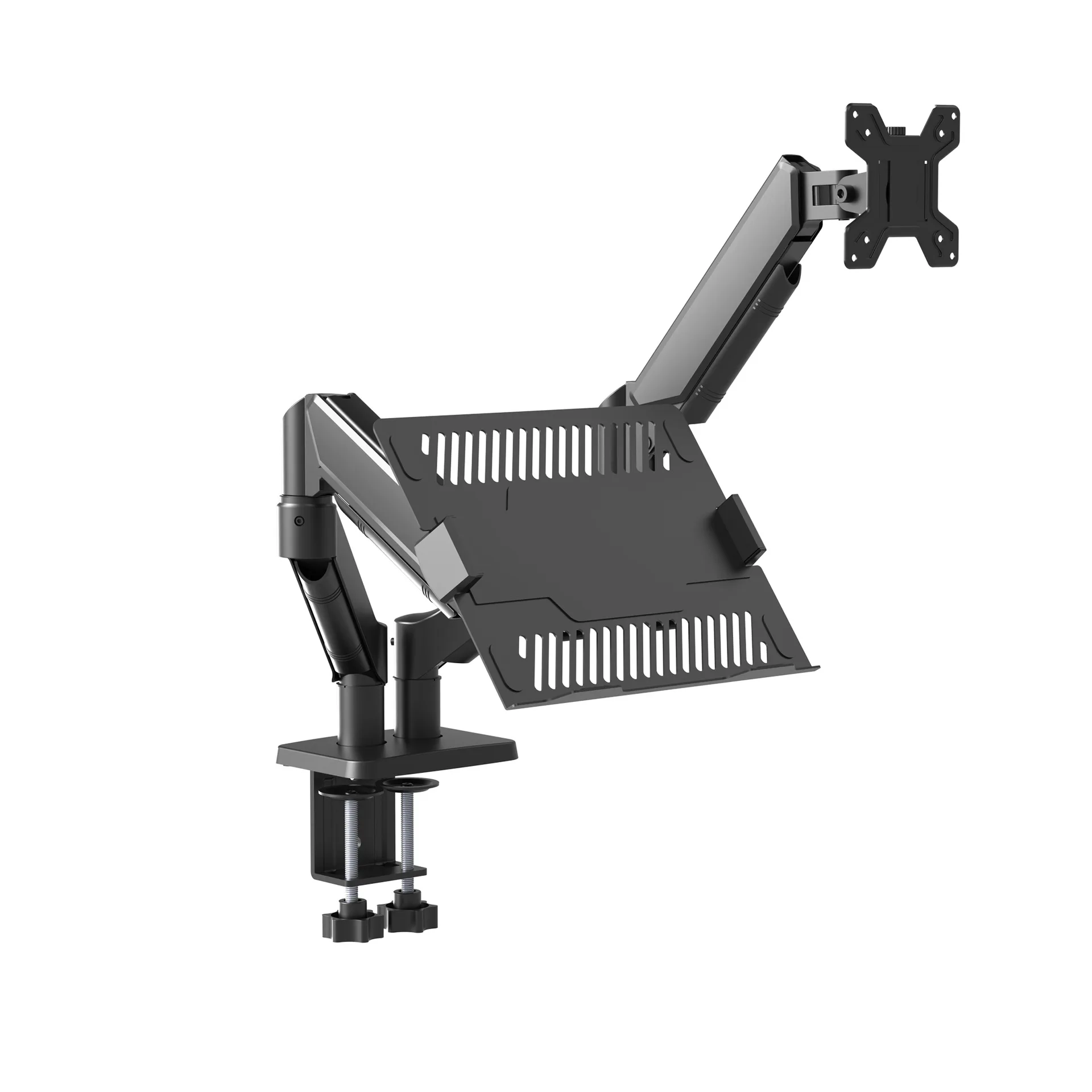 ذراع آلي لشاشة الكمبيوتر المحمول، متعدد الوظائف، دعامة دفتر ملاحظات سريعة تبديد الحرارة وتبديد الحرارة