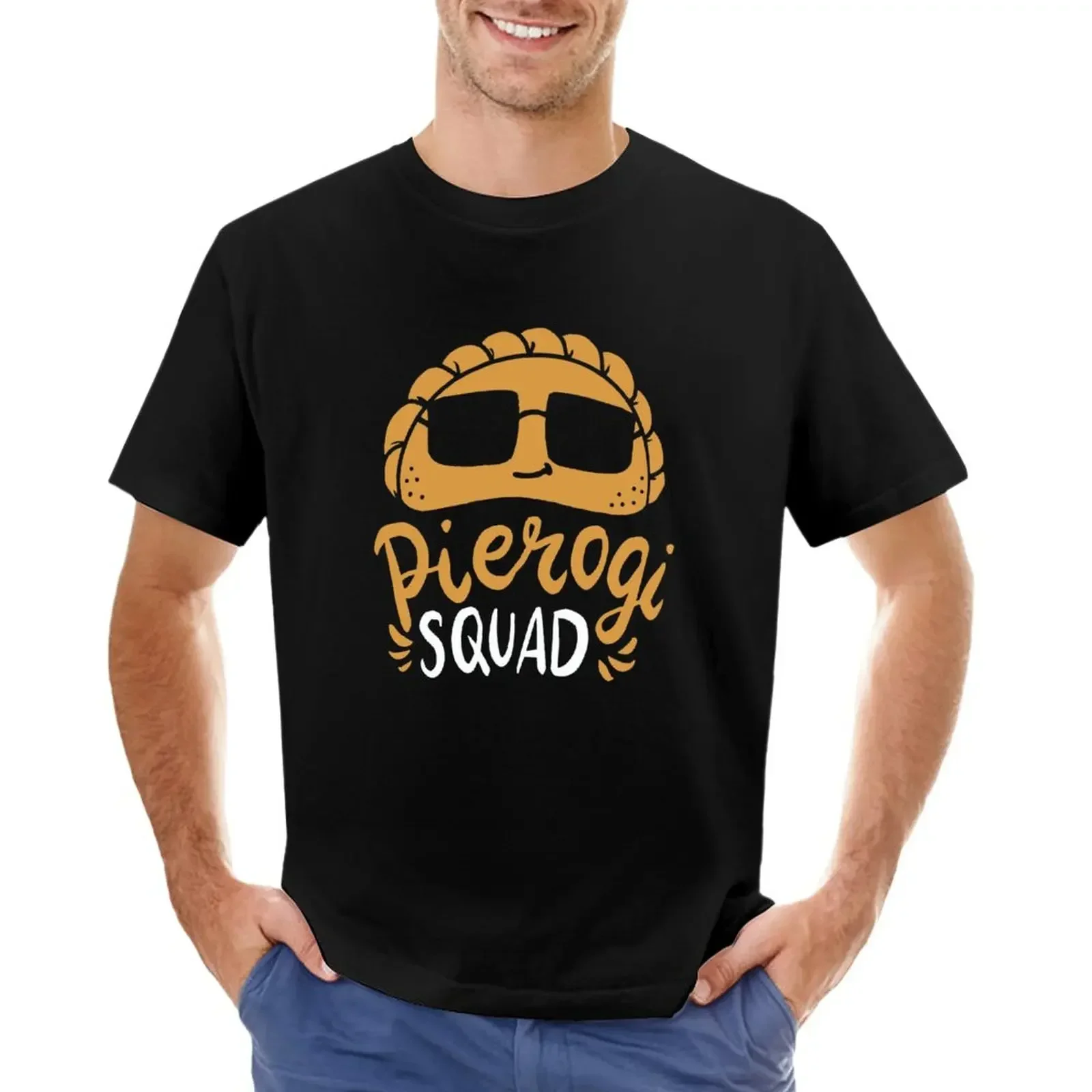 Funny Polish Gift Pierogi Squad T-Shirt blacks animal prinfor boys sweat korean fashion men clothing