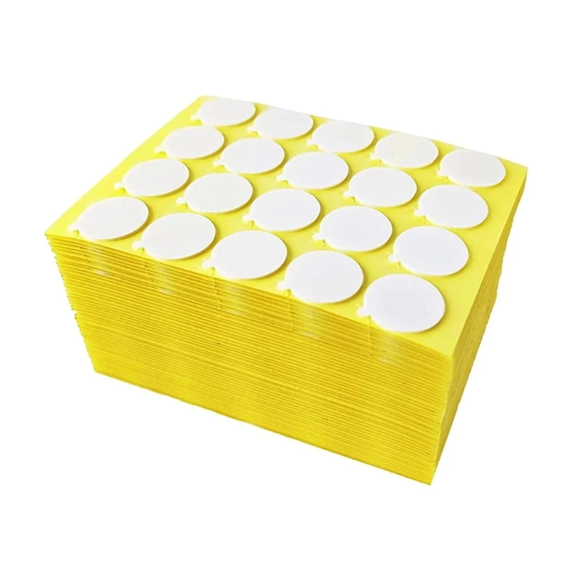 

400PC/20Sheet Wick Stickers for Easy Use Good Stickiness 2cm Diameter