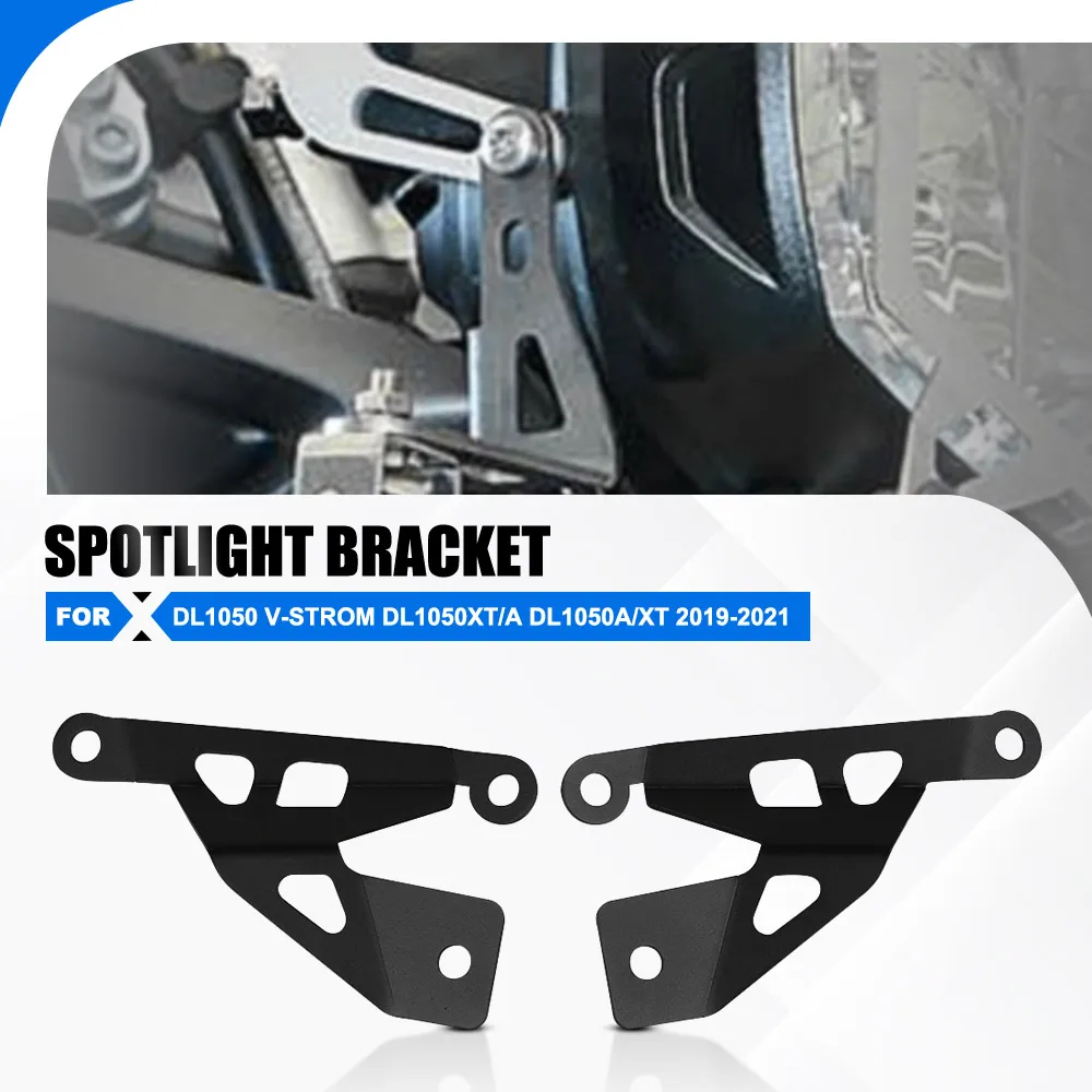 

For Suzuki DL1050 V-Strom DL1050XT/A DL1050A/XT 2019 -2021 Fog Lights Auxiliary Bracket Light Mounts Spotlight Spot Light Holder
