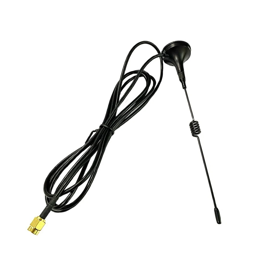 1pc 2.4Ghz 5dbi Wifi Antenna Sucker Aerial With Magnetic Base 1.5m Extension Cable SMA Connector for Wireless Router