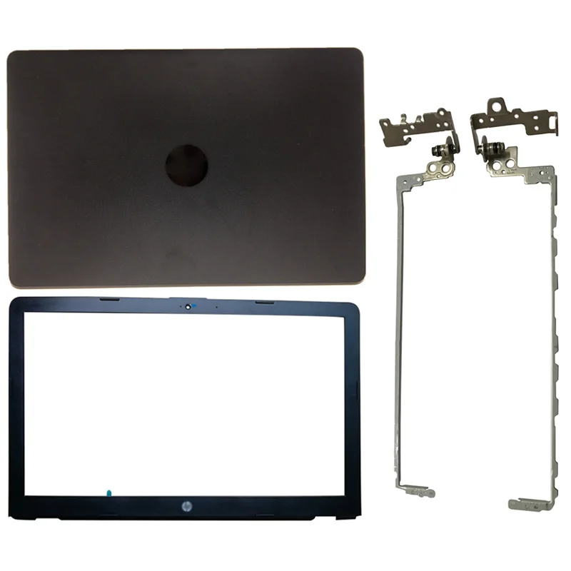 

Original NEW For HP Pavilion 15-BS 15T-BS 15-BW 15Z-BW 250 G6 255 G6 LCD Back Cover/Front Bezel/Hinges 924899-001 Black