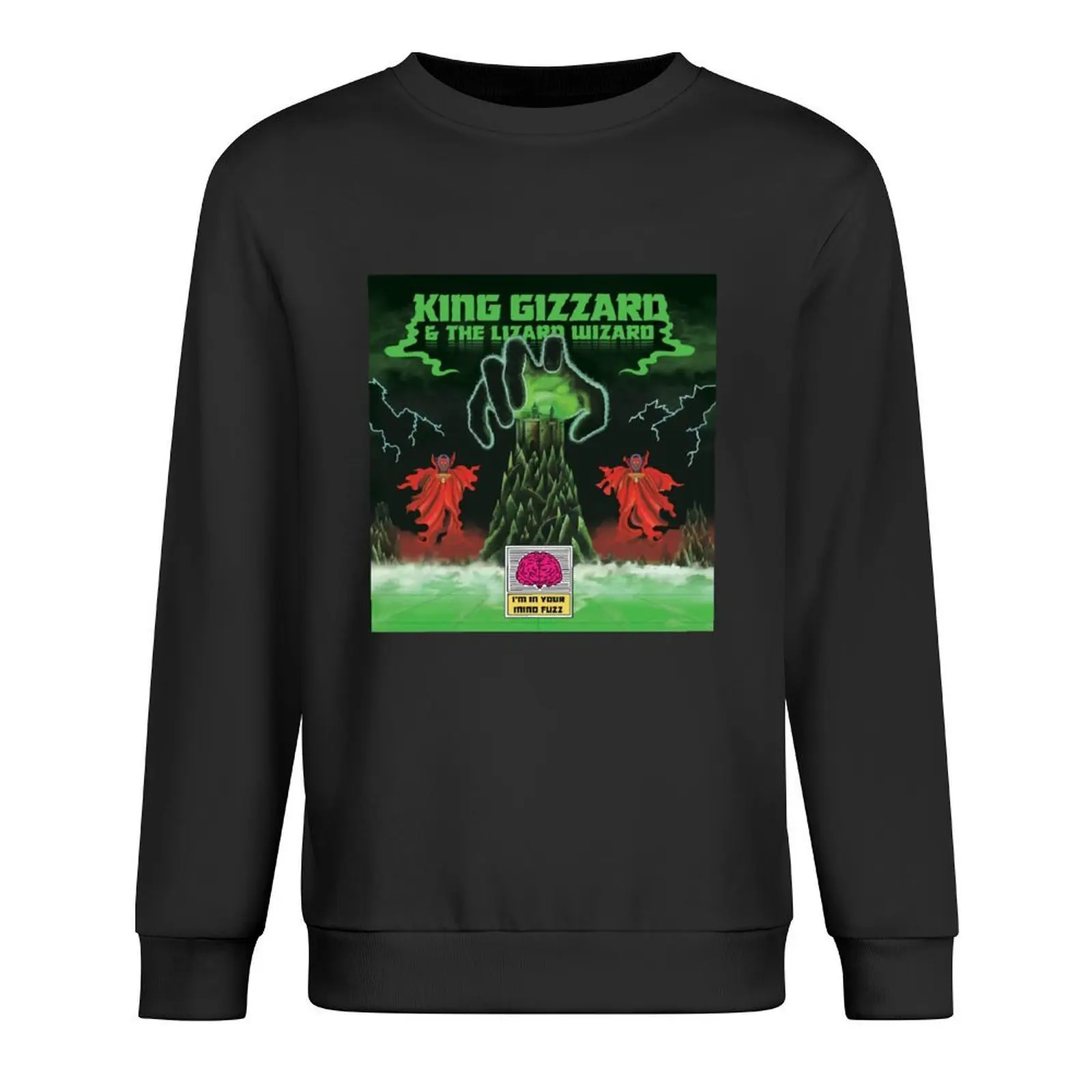 

King Gizzard & the Lizard Wizard - I&x27;m in Your Mind Fuzz Pullover mens designer clothes hoody