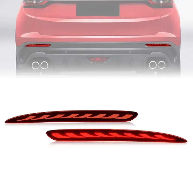 Car Rear Bumper Light Reflector for Geely Coolray 2021 12V Fog Lamp Modification Driving Brake Lamp Car Lights Accessories detail image 1