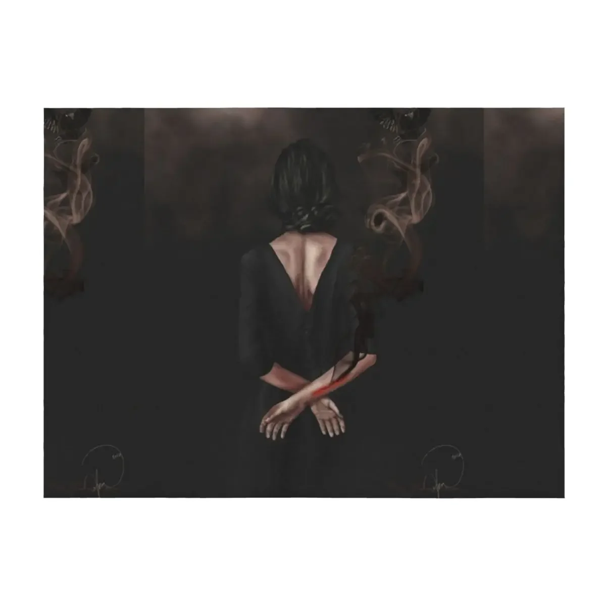 

Flapping Wings. Throw Blanket Luxury Hairy Summer Beddings Soft Plaid Blankets