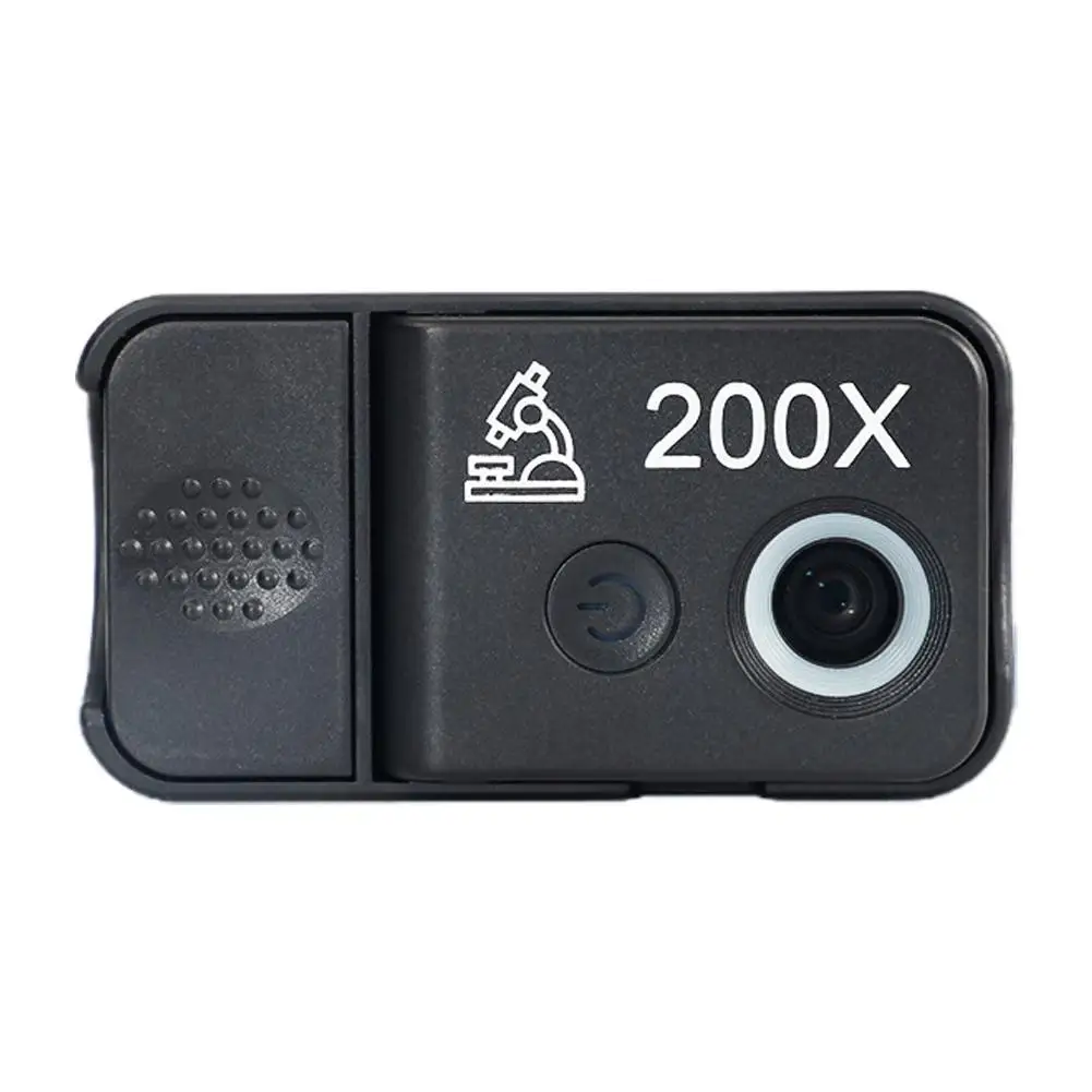 مجهر محمول ABS لجميع موديلات الهواتف تكبير 200x مع مستقطب CPL بدون تطبيق K8R6