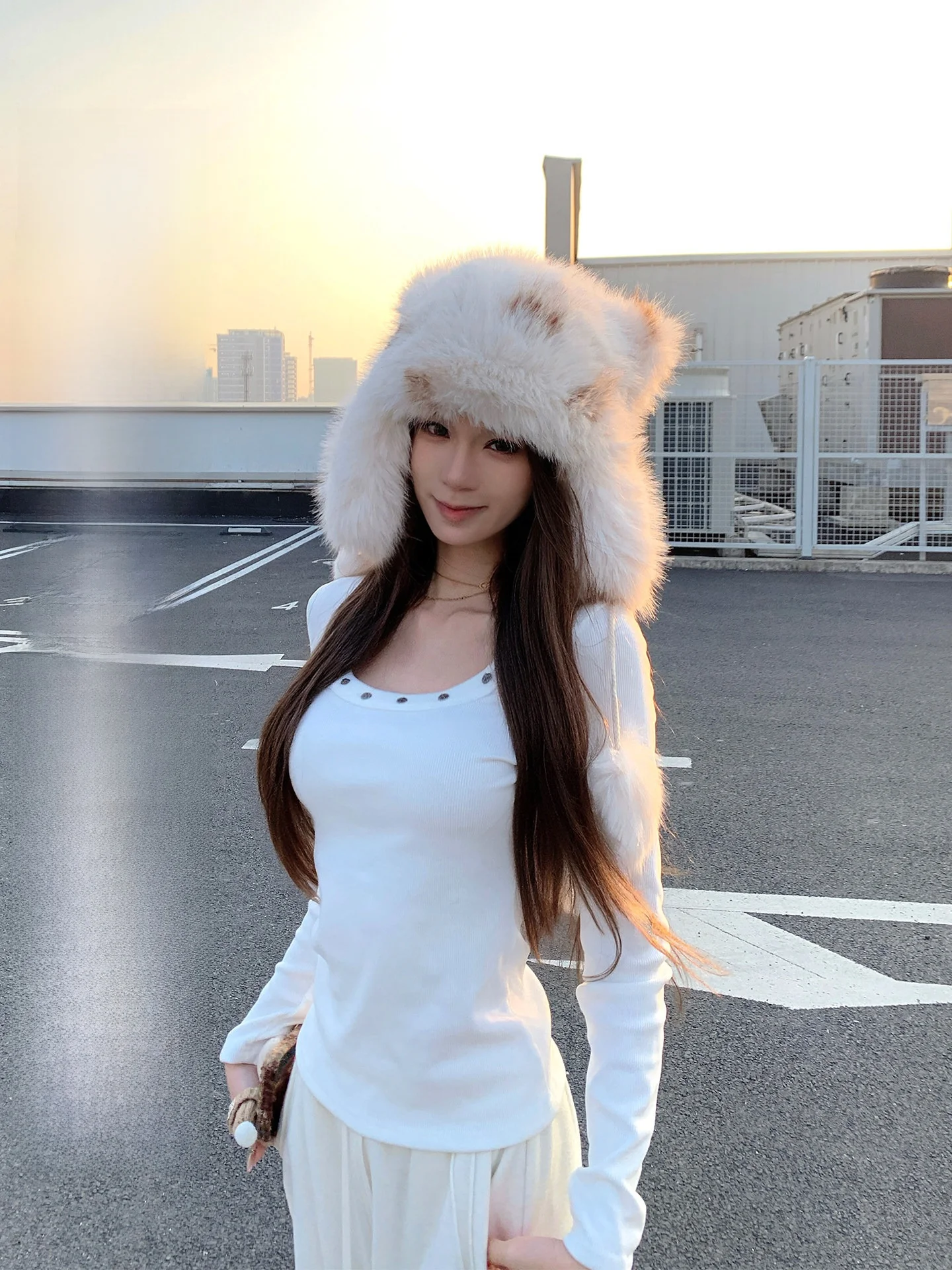 

Женский повседневный топ Sweet Simp Pie Healing Journey с круглым вырезом, длинными рукавами, на флисовой подкладке, с заклепками, для ношения под одеждой