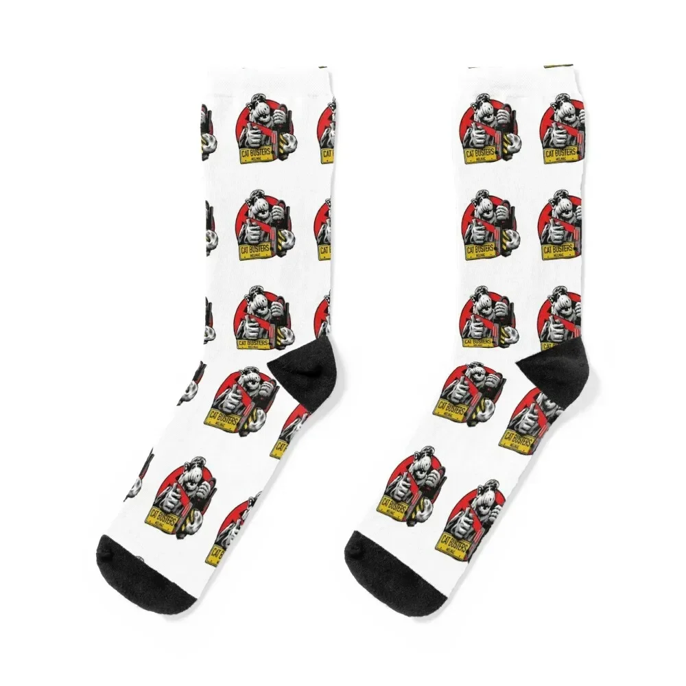 

ALF - Cat busters Socks Christmas winter retro with print Women Socks Men's