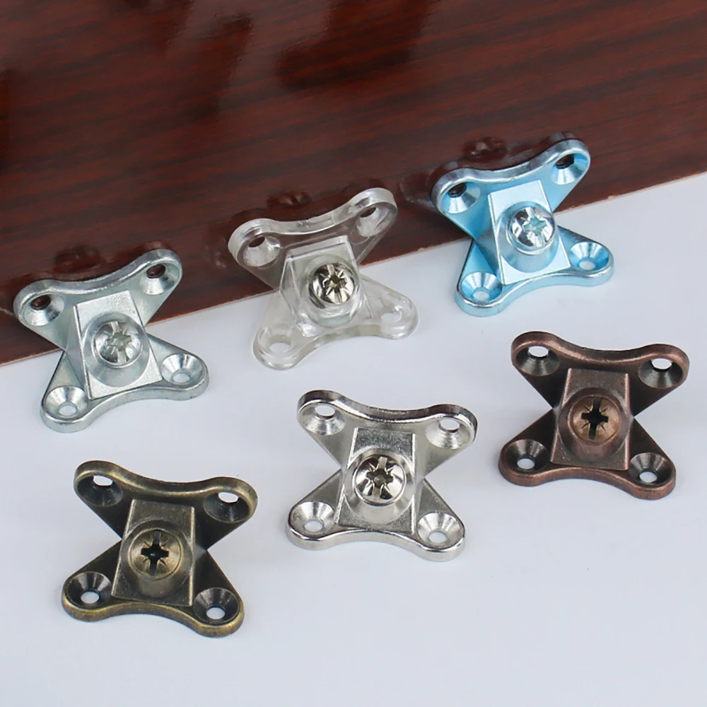 10pc Corner Brackets Screws L-shaped Butterfly Support Connector Removable Combination Fasteners Right Angle Bracket Corner Code