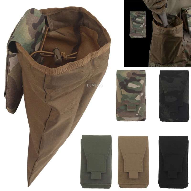 

Outoodr охотничий журнал Molle Dump Drop Pouch EDC поясная сумка для восстановления радиодержатель страйкбольный чехол для журналов складная сумка для инструментов