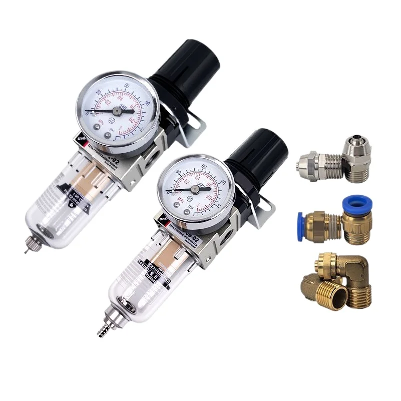 Lab Floor Box Aluminum Air Pressure Reducing Valve Regulating Valves Regulating Valve Air Filter Valves Device with Table Nozzle