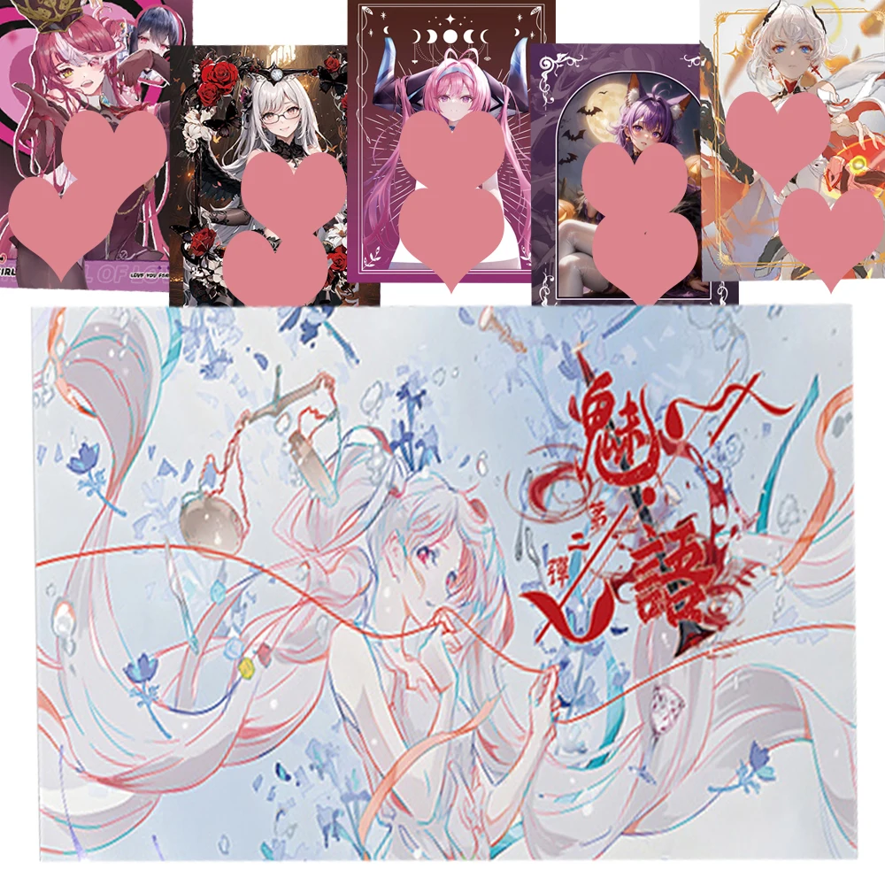 

Original Enchanting Language Collection Cards Highly Popular Girls Anime Peripheral Cards Booster Box Toys for Birthday Gifts