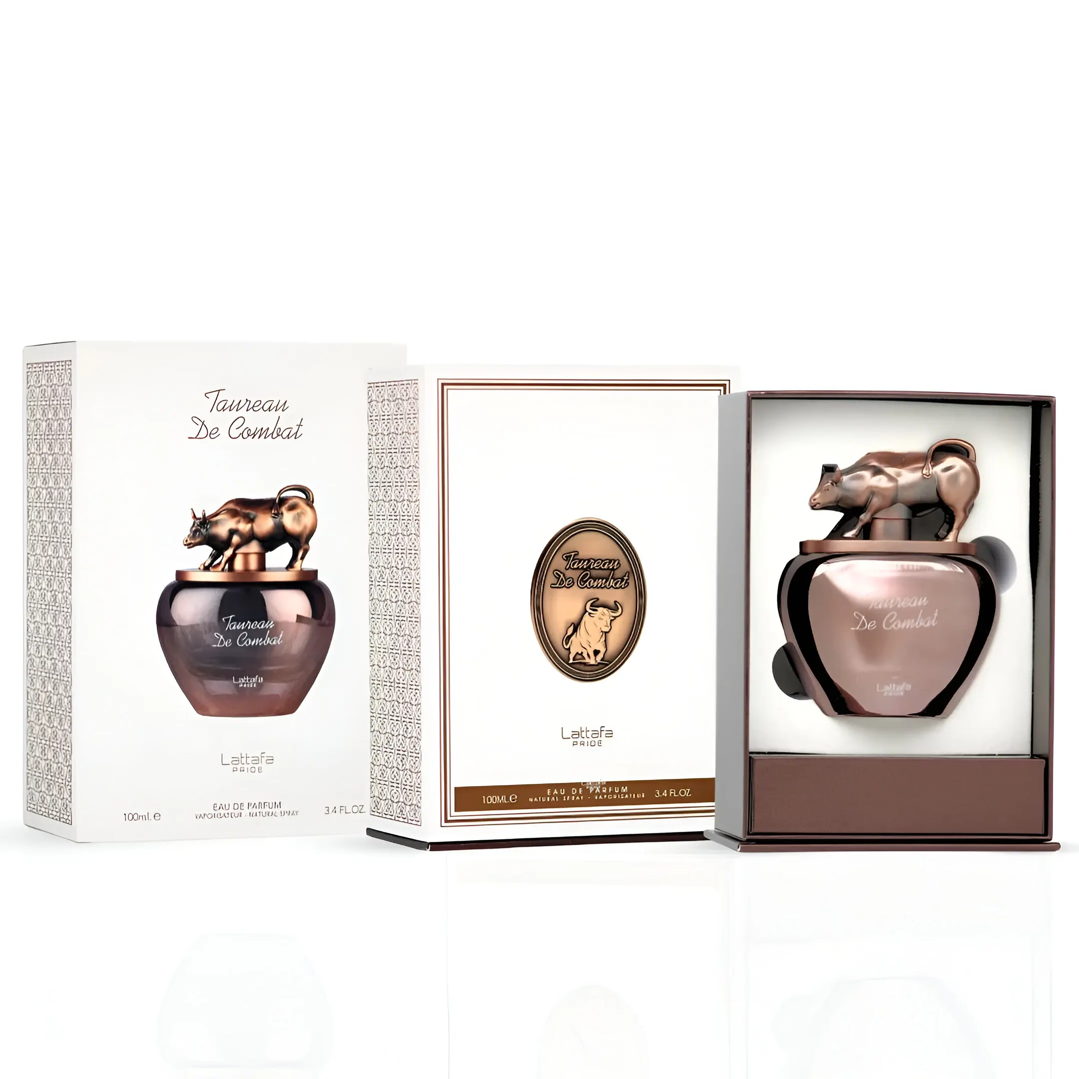 TAUREAN DE COMBAT LATTAFA PRIDE 100ML Perfume Arabe Para Hombres ORIGINAL