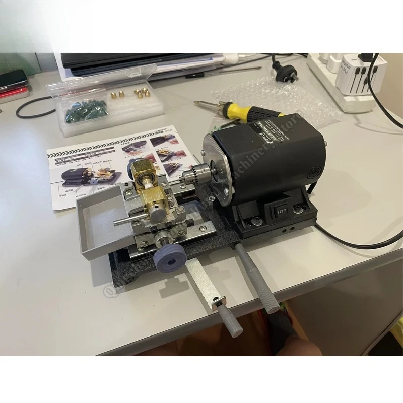 Pearl Drilling Machine For Jade Beeswax Beads Round Barrel Beads Small Electric Drilling Hole Puncher