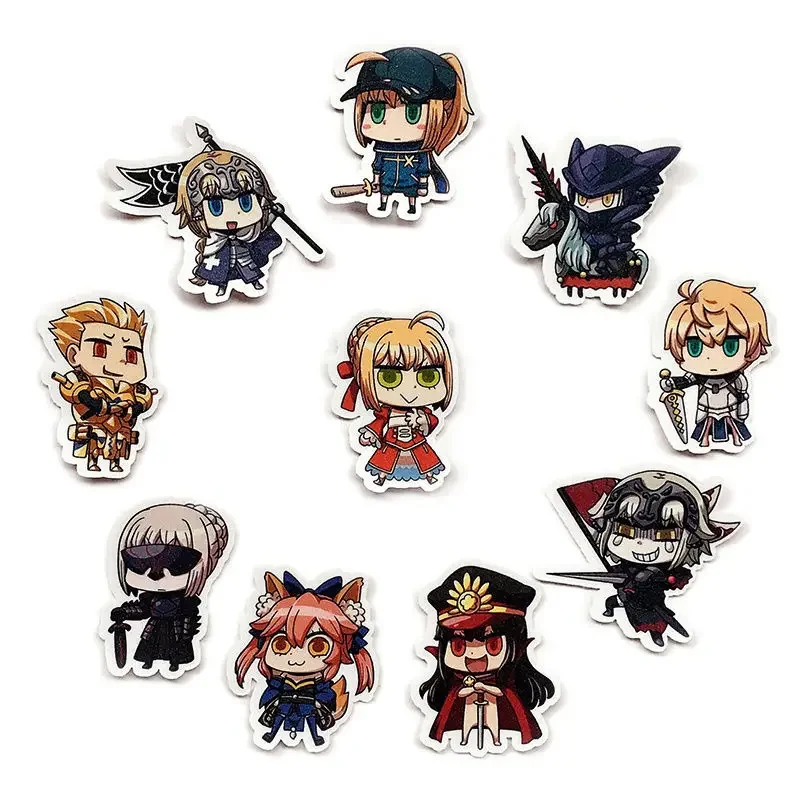 Fate FGO Sticker Anime Waterproof Sticker Saber Student Stationery Children Supplies Computer Waterproof Fate Grand Order